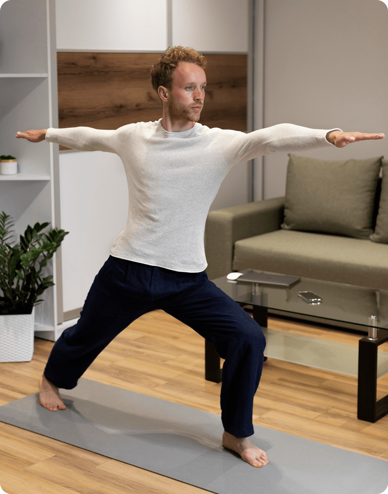 Man doing sport